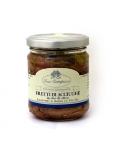 Filetti di acciughe in olio di oliva